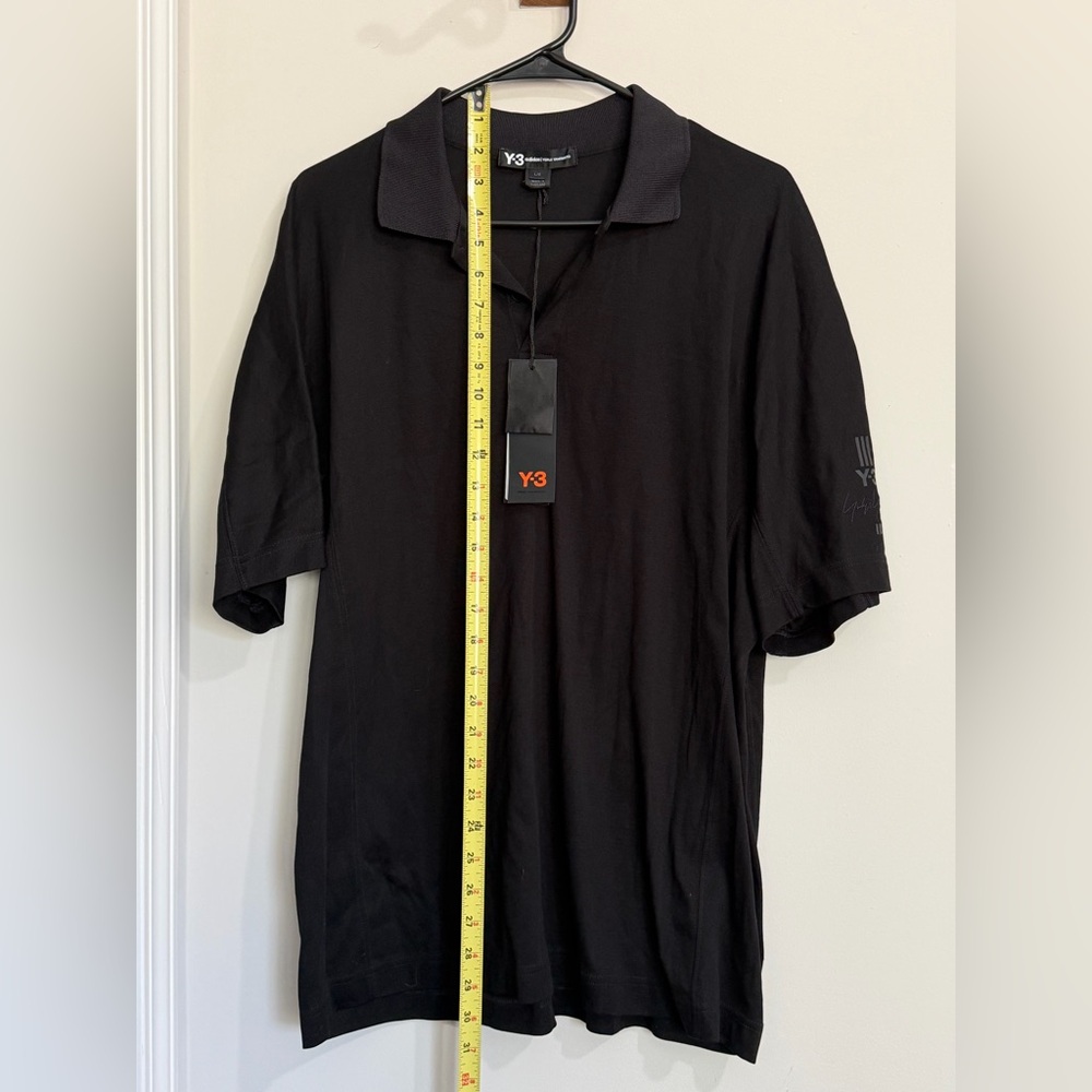 Adidas Y-3 Classic Black Polo NWT